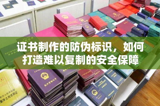 永修证书制作的防伪标识，如何打造难以复制的安全保障