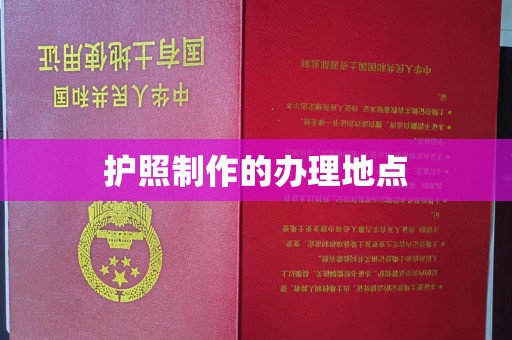 永修护照制作的办理地点