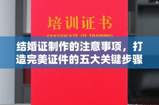 永修结婚证制作的注意事项，打造完美证件的五大关键步骤