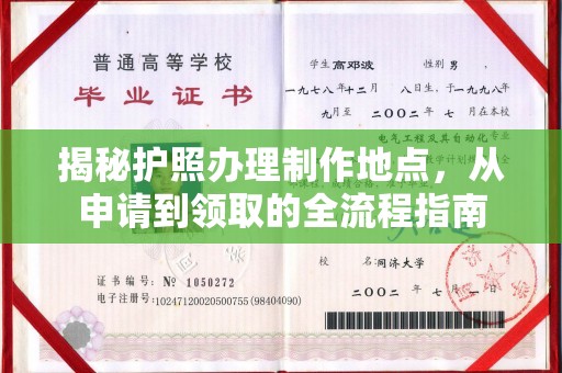 永修揭秘护照办理制作地点，从申请到领取的全流程指南
