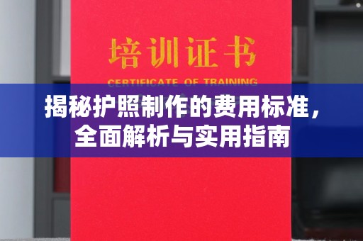 永修揭秘护照制作的费用标准，全面解析与实用指南