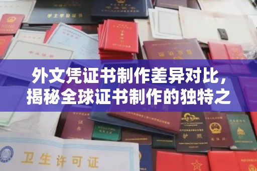 永修外文凭证书制作差异对比，揭秘全球证书制作的独特之处